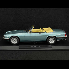 Jaguar XJ-S 5.3 H.E Convertible 1988 Metallic Hellblau 1/18 Norev 182635