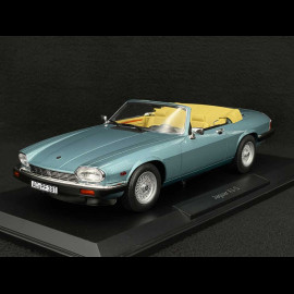 Jaguar XJ-S 5.3 H.E Convertible 1988 Metallic Hellblau 1/18 Norev 182635