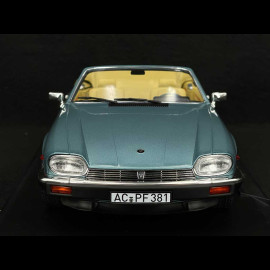 Jaguar XJ-S 5.3 H.E Convertible 1988 Metallic Hellblau 1/18 Norev 182635