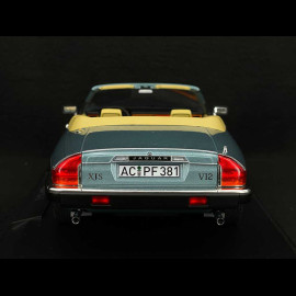 Jaguar XJ-S 5.3 H.E Convertible 1988 Metallic Hellblau 1/18 Norev 182635