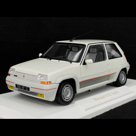 Renault Super 5 GT Turbo I 1985 Pearly Frost White 1/18 Norev 185200