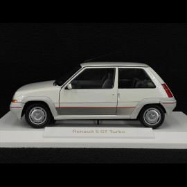 Renault Super 5 GT Turbo I 1985 Pearly Frost White 1/18 Norev 185200