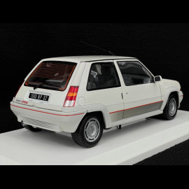 Renault Super 5 GT Turbo I 1985 Pearly Frost White 1/18 Norev 185200