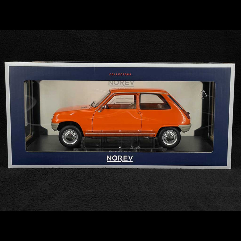 Norev NV185350 1:18 Renault 15 TL 1971-Orange Modèle à collectionner, Multi