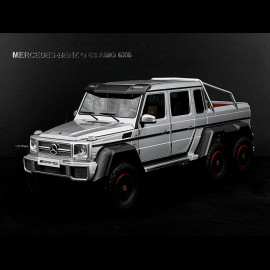 Mercedes-AMG G-Class G63 6x6 2013 Silver 1/18 Autoart 76301