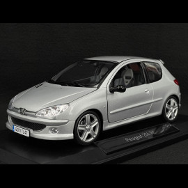 Peugeot 206 RC 2003 Silbergrau Aluminium 1/18 Norev 184726