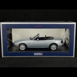 Mazda MX-5 1989 Silber Grau 1/18 Norev 188023