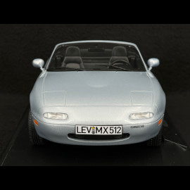 Mazda MX-5 1989 Silber Grau 1/18 Norev 188023