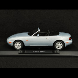 Mazda MX-5 1989 Silber Grau 1/18 Norev 188023