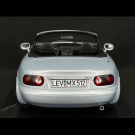 Mazda MX-5 1989 Silber Grau 1/18 Norev 188023