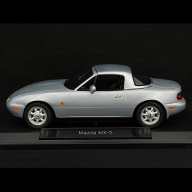 Mazda MX-5 1989 Silber Grau 1/18 Norev 188023