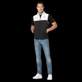 Porsche Jacke Motorsport BOSS / Hugo Ärmellose Softshell Schwarz / Weiß WAP437P0MS - Unisex