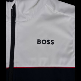 Porsche Jacket Motorsport BOSS / Hugo BOSS Sleeveless Softshell Black / White WAP437P0MS - unisex