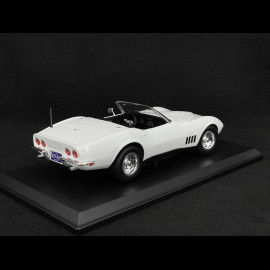 Chevrolet Corvette Cabriolet 1969 Weiß Can Am 1/18 Norev 189038