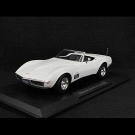 Chevrolet Corvette Cabriolet 1969 Weiß Can Am 1/18 Norev 189038