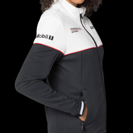 Porsche Jacke Motorsport BOSS / Hugo BOSS Softshell Schwarz / Weiß WAP4360P0MS - Damen