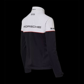 Porsche Jacke Motorsport BOSS / Hugo BOSS Softshell Schwarz / Weiß WAP4360P0MS - Damen