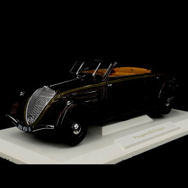 Peugeot 402 Eclipse 1937 Chocolate brown 1/18 Norev 184873