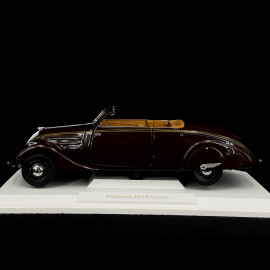 Peugeot 402 Eclipse 1937 Chocolate brown 1/18 Norev 184873