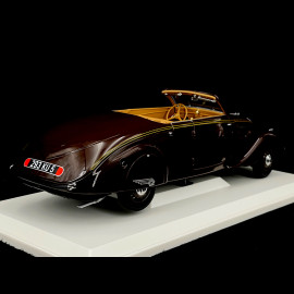 Peugeot 402 Eclipse 1937 Chocolate brown 1/18 Norev 184873