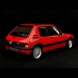 Peugeot 205 GTi 1.9 PTS 1991 Vallelunga Red 1/18 Norev 184846