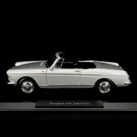 Peugeot 404 Cabriolet 1967 Silber Grau 1/18 Norev 184835