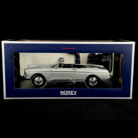 Peugeot 404 Cabriolet 1967 Silber Grau 1/18 Norev 184835