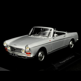 Peugeot 404 Cabriolet 1967 Silber Grau 1/18 Norev 184835