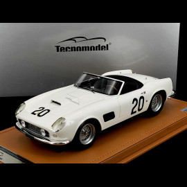 Ferrari 250 GT SWB California Spider n° 20 24h Le Mans 1960 1/18 Tecnomodel TM18-205F