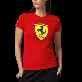 Ferrari T-shirt Günstige F1 Leclerc / Hamilton Team Puma Rot 701223489-001 - Damen