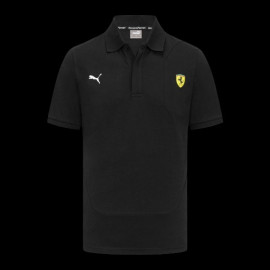 Günstige Ferrari Polo-Shirt F1 Team Leclerc Hamilton Puma Schwarz 701223470-002