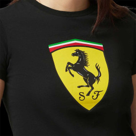 Ferrari T-shirt Günstige F1 Leclerc / Hamilton Team Puma Schwarz 701223489-002 - Damen