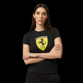 Ferrari T-shirt Günstige F1 Leclerc / Hamilton Team Puma Schwarz 701223489-002 - Damen