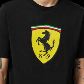 Ferrari T-shirt Günstige F1 Leclerc / Hamilton Team Puma Schwarz 701223481-002