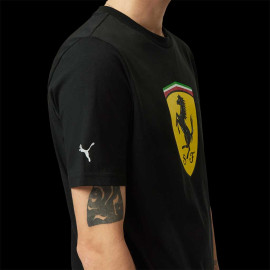 Ferrari T-shirt Günstige F1 Leclerc / Hamilton Team Puma Schwarz 701223481-002