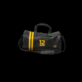 Ayrton Senna Ledertasche Weekender Leder 48h Schwarz 27544-1000