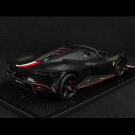 Ferrari Daytona SP3 Serie Icona Charles Leclerc 2022 Matt Black Nero Opaco 1/12 BBR Models BBR1217CL