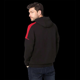 Porsche Hoodie Motorsport 4 Collection black / red WAP124NFMS - men