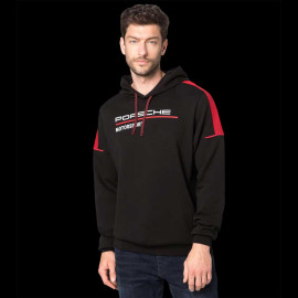 Porsche Hoodie Motorsport 4 Collection black / red WAP124NFMS - men