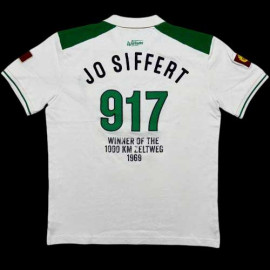 Jo Siffert Polo-Shirt n° 29 Warson Weiß / Green Grün - herren