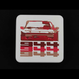 Porsche Sammlerbox Porsche 944 Edition n° 13 Weiß / Rot WAP421KETA