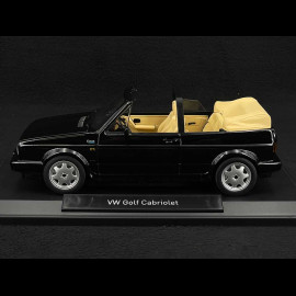 Volkswagen Golf Cabriolet 1992 Black 1/18 Norev 188568