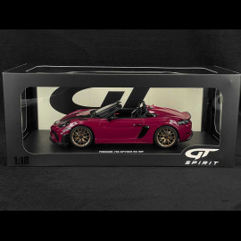 Porsche 718 Boxster Spyder RS 2023 Ruby Star Neo 1/18 GT Spirit GT486