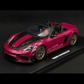 Porsche 718 Boxster Spyder RS 2023 Ruby Star Neo 1/18 GT Spirit GT486