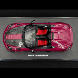 Porsche 718 Boxster Spyder RS 2023 Ruby Star Neo 1/18 GT Spirit GT486