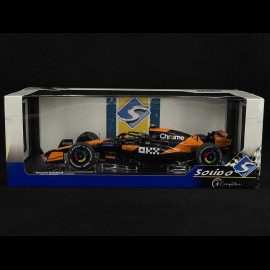 Lando Norris McLaren MCL38 n° 4 GP Miami 2024 F1 1/18 Solido S1814201