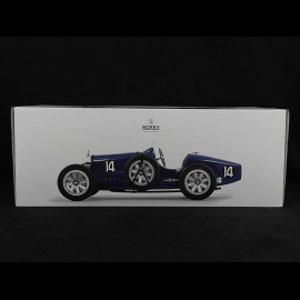 Bugatti Type 35 1925 n° 14 Dark Blue 1/12 Norev 125703