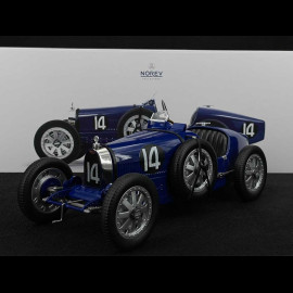 Bugatti Type 35 1925 n° 14 Dark Blue 1/12 Norev 125703