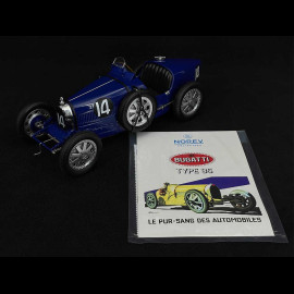 Bugatti Type 35 1925 n° 14 Dark Blue 1/12 Norev 125703