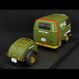 Volkswagen Bulli T1 Kool Kombi Army Fighter 1950 Grün 1/18 Solido S1810901